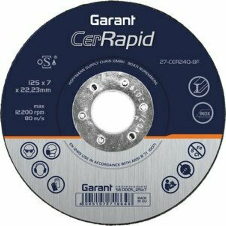 GARANT Rough grinding disc CerRapid, DiameterxWidth: 230X7mm 560005 230X7